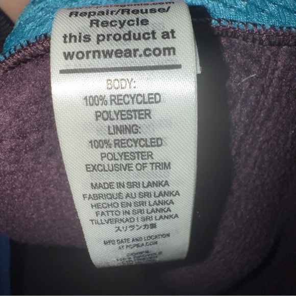 Patagonia Men’s Retro pile Jacket Size: M - Picture 4 of 4